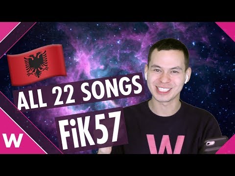 FiK 57: Reaction to all 22 songs | Albania Eurovision 2019