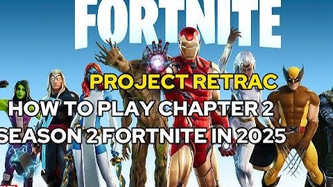 How to play Chapter 2 Season 4 PRIME FORTNITE (Project Retrac Tutorial)