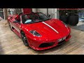 Ferrari scuderia spider 16m at dutton garage melbourne