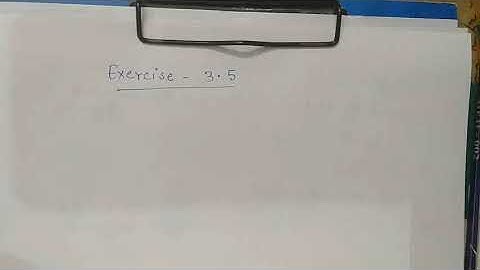 Class 3 Maths, exercise 3.5