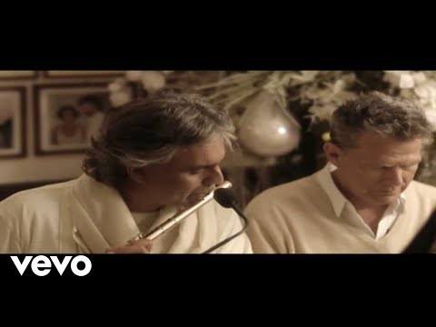 Andrea Bocelli, David Foster - White Christmas | Home Acoustic Version