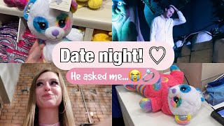 Date Night Vlog!♡ *he popped THE QUESTION?! + Build-a-Bear, mini golf etc*♡