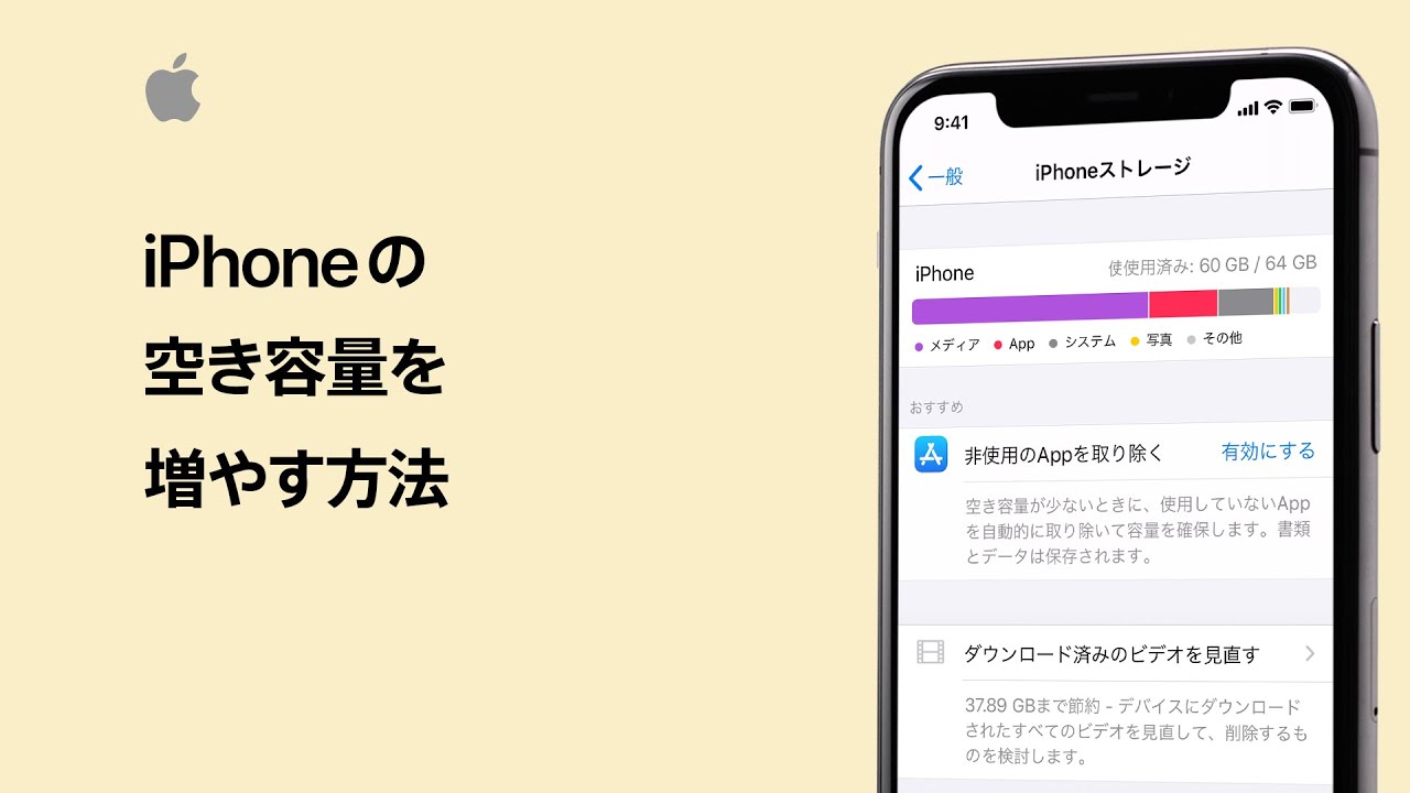 Iphone ストレージ 増やす