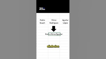 Dos formas de unir varias celdas en EXCEL Pt. 1 #excel #aprendeexcel  #exceltutorial #excelbasico