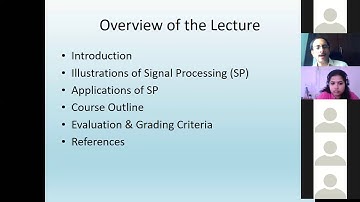 Lecture 2  Introduction to Advanced Digital Signal Processing