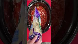 Easy Crockpot Spaghetti & Meatballs