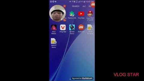 How to make facecam using mobizen.