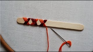 Sewing Hack With Ice Cream Stick | Hand Embroidery Amazing Tips and Tricks