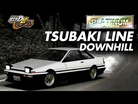 Initial D 8∞ / Time Attack - Tsubaki Line Downhill [Platinum]