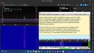 Full decode ARRL W1AW Digital bulletin in MFSK16 on 40 meter band