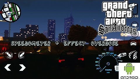 Speedometer Android Mod For GTA SA ANDROID
