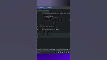 Constructor Chaining in Java with Real-Time Example #java #javaconcepts #ConstructorChaining #OOPS