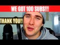 Thank you for 100 SUBSCRIBERS!!