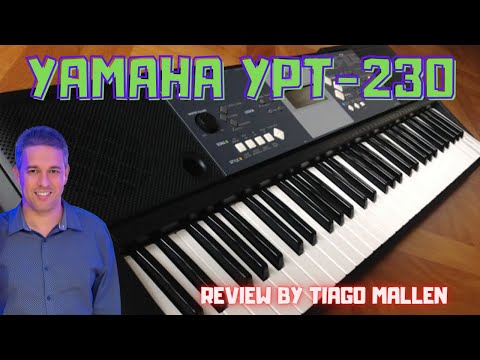 YAMAHA YPT-230 (FACYORY SOUNDS) REVIEW by TIAGO MALLEN #yamaha #teclado