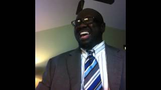 Marvin Williams sings "Sending Up My Timber."