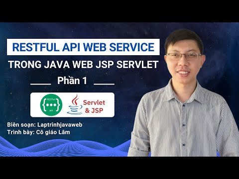 Restful api web service trong java web jsp servlet phần 1
