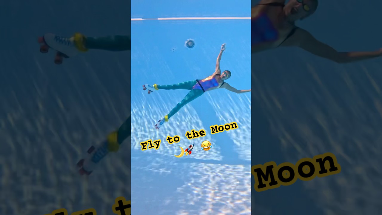 Fly to the moon 🌙😂 🚀  