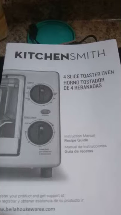 kitchen smith toaster oven