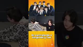 jin controlando a jungkook y taehyung 🤣 jayul #shortsbts