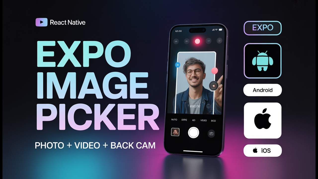 React Native Expo Image Picker Tutorial 2026 | launchCameraAsync for ...