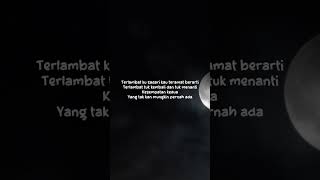 SETELAH KAU TIADA - CAKRA KHAN | Lirik Lagu Pop Hits #lirikvideo #cakrakhan #setelahkautiada #shorts