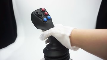 MKF-JS12 Industrial Joystick with 4 buttons and Rocker Switch