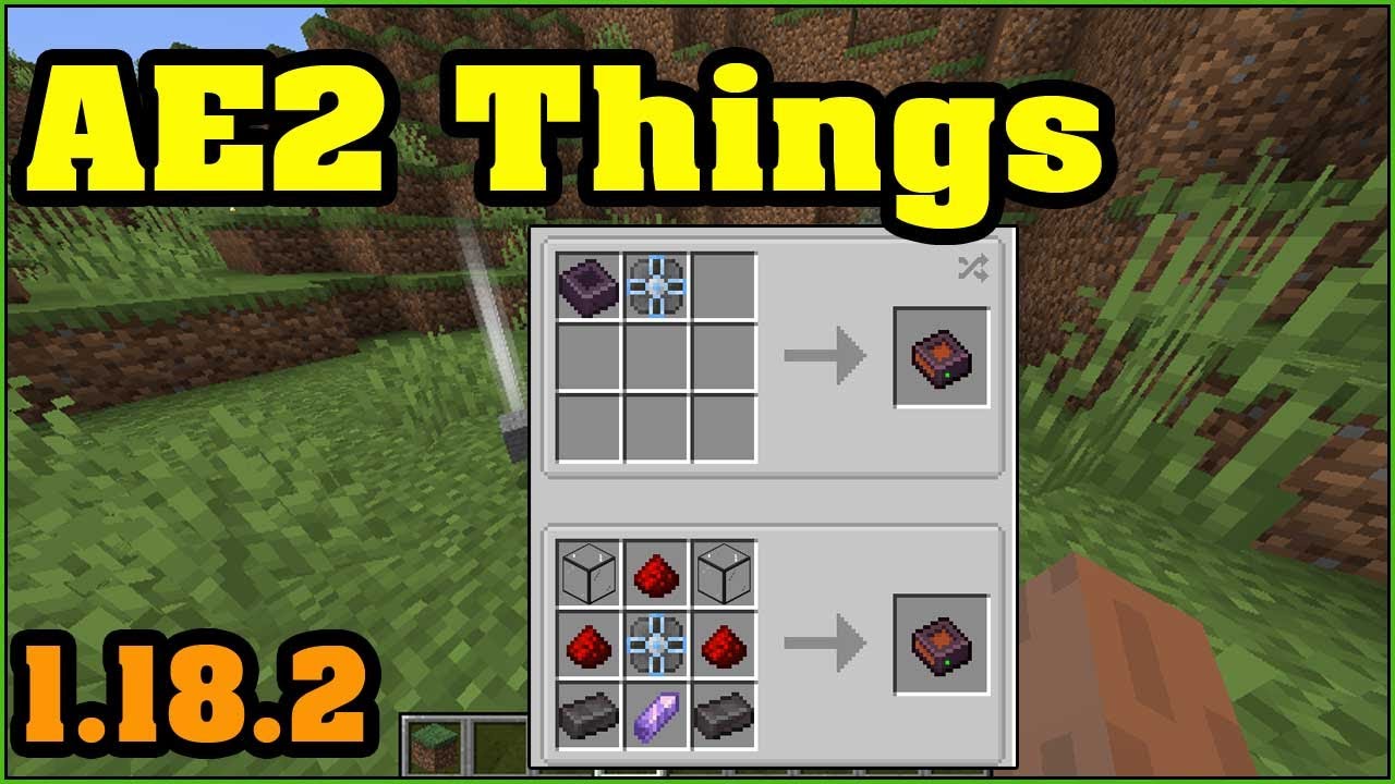 AE2 Things Mod 1.18.2 & How To Install for Minecraft - YouTube