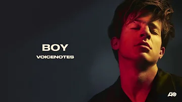 Charlie Puth - BOY [Official Audio]