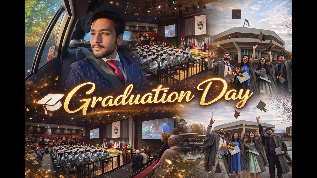 GRADUATION DAY 2026 🎓 | University of York Ceremony Vlog 🇬🇧 | MSc Graduation | UK Student Life