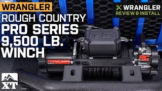 Rough Country PRO Series 9,500 lb. Winch with Synthetic Rope Review & Install