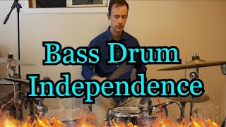 Building Bass Drum Independence | Drum Lesson and Exercise Application