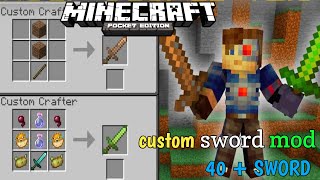 Elemental Swords Addon (1.19) - MCPE/Bedrock Mod 