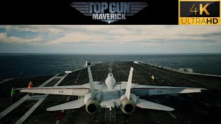 "HIGHWAY TO THE DANGERZONE" TOP GUN MAVERICK Opening Scene!  ACE COMBAT 7 1440p 4K Gameplay | PS5