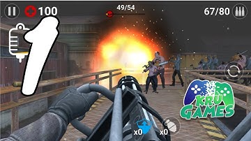 Gun Trigger Zombie Gameplay Walkthrough #1 (Android, IOS)