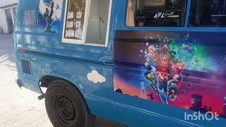 Tijuana B.C. Mario Galaxy soft serve ice cream truck music Turkey in the Straw screenshot 5