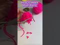 Tutorial 16 of 20 - Pom Poms #easycrafts #diycrafts #pompommaking #pompoms #trynewcrafts #staycrafty