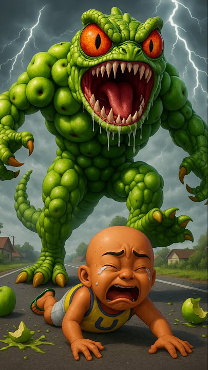 Upin Ipin dan Kak Ros dan Atok Dalang Vs Monster Apelicious #upinipin #upinipinhoror