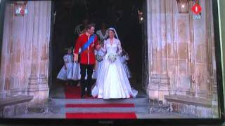 Koninklijk huwelijk Engeland prins William en Kate Middleton