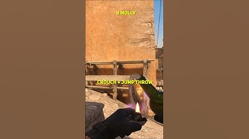 Donk B Site Molly On Dust 2 CS2 #shorts #cs2