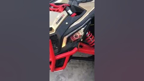 Can am maverick x3 mods, turn signal