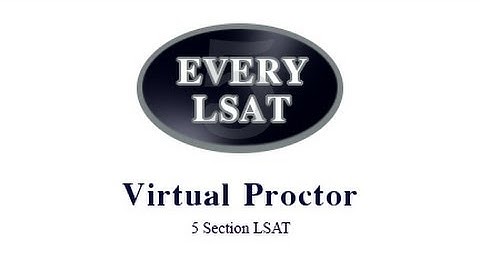 LSAT Proctor / LSAT Timer - 5 Section LSAT Practice Tests