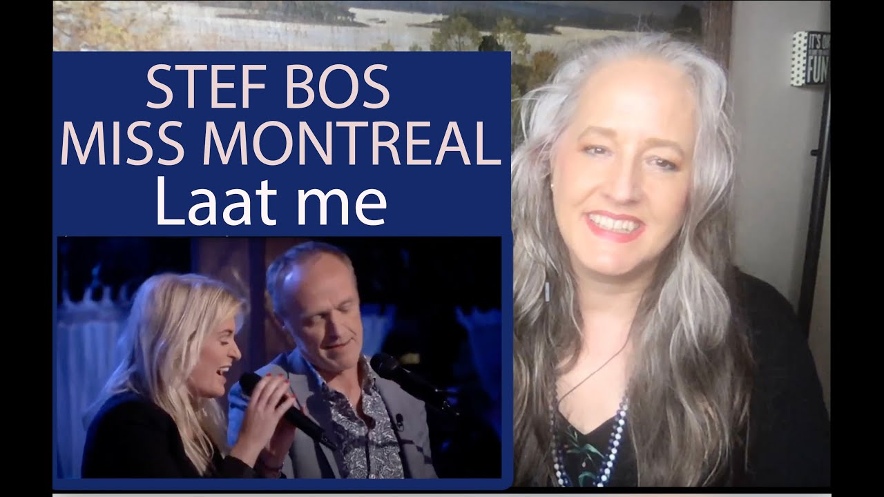 Voice Teacher Reacts to Stef Bos & Miss Montreal Duet  - Laat me | Beste Zangers 2020