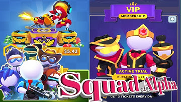 Squad Alpha - GamePlay || Full Levels || VIP Player || Android iOS @KESSCYGAMING