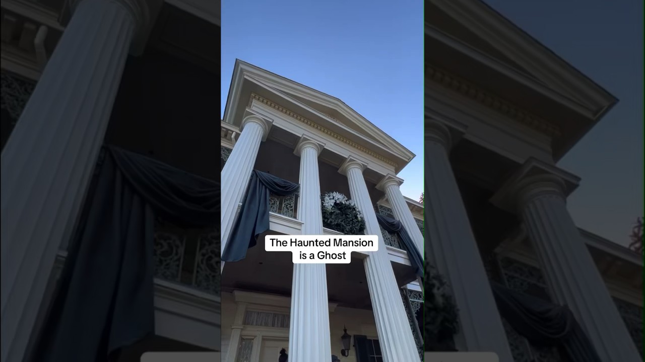 The Haunted Mansion is a Ghost 