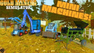 MINI MACHINES! IS IT WORTH IT?   - Gold Mining Simulator (GOLD RUSH THE GAME)
