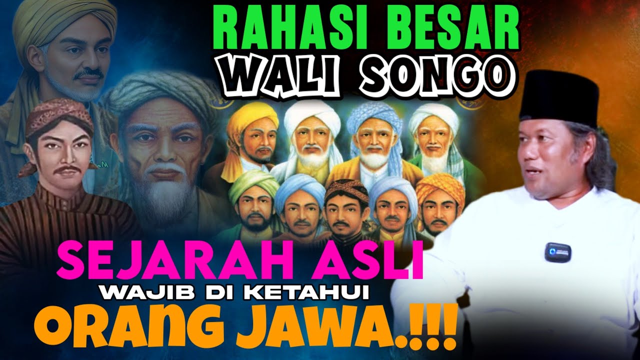 GUS MUWAFIQ TERBARU Rahasia Besar Sejarah Wali Songo yang wajib di ketahui Orang islam di Jawa! 