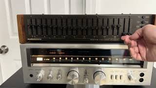 Sansui G4700, Eq AudioControl Model C-22 & B&W Speakers