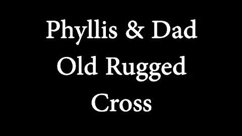 Phyllis & Dad singing Old Rugged Cross