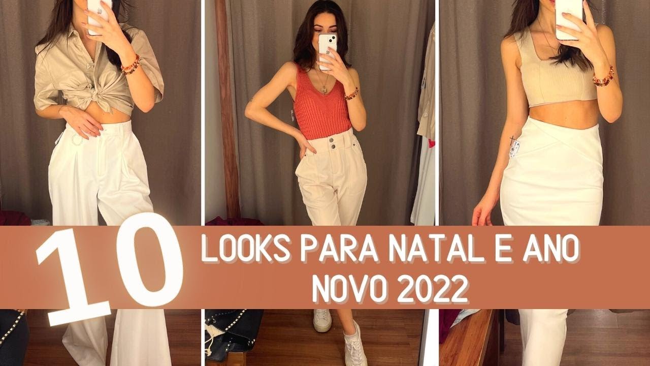 PROVANDO LOOKS DE NATAL E ANO NOVO 2021-2022 #parte2 - YouTube