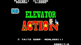 1983 [60fps] Elevator Action DEMO